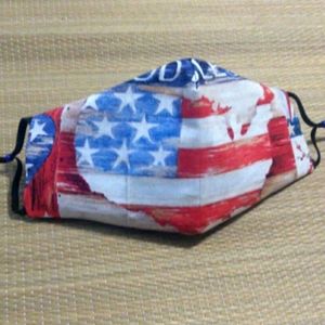 Mask flag Usa